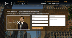 Desktop Screenshot of personalinjurynewyorkcity.com